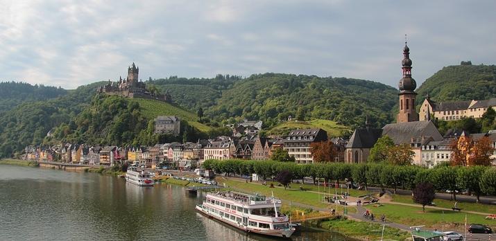 A vélo le long de la Moselle