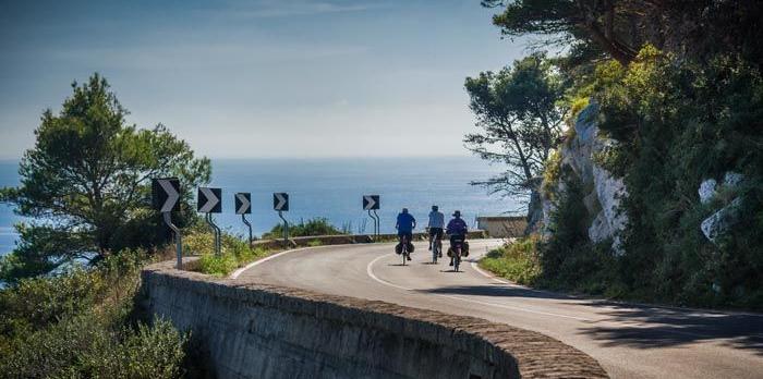 Circuit en vélo dans le Salento