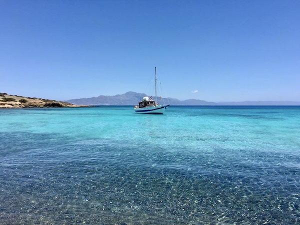 Croisière en caïque sur l'île de Chrissi