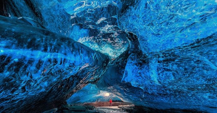 Randonnée sur glacier et grotte de glace à Skaftafell