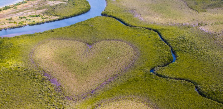Survol en ULM du Coeur de Voh depuis Koné