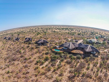 Camp de charme dans le Kalahari