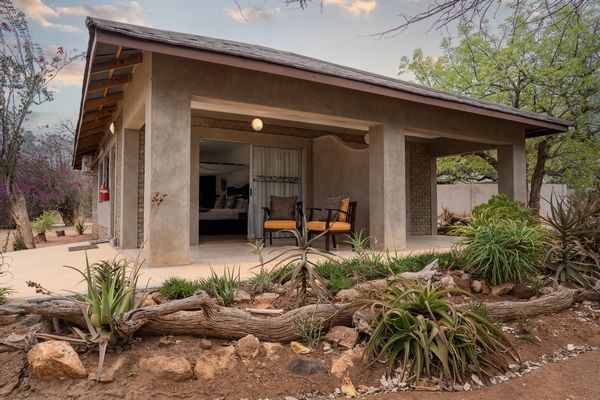Lodge simple en réserve privée