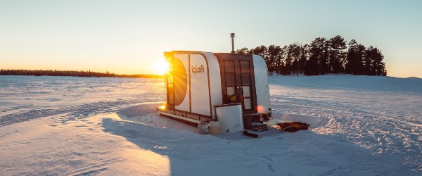 Nuitée hivernale insolite sur l’immensité du Lac Saint-Jean
