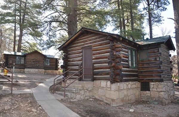 Lodge au bord de la rive Nord du Grand Canyon