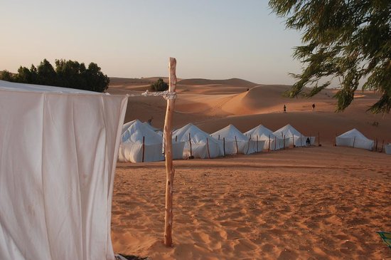 Ecolodge dans les dunes