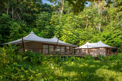 Tented lodge 4* en bord de plage