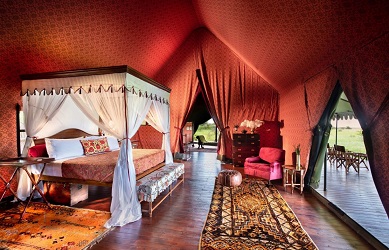 Camp de tente de charme à Makgadikgadi