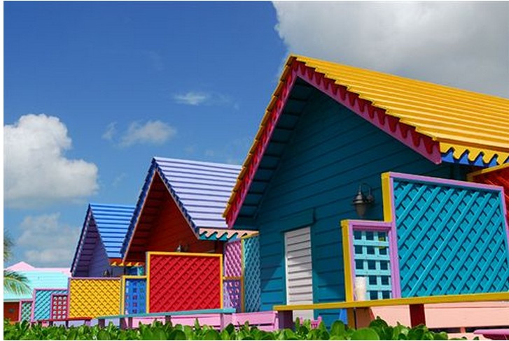 Huttes Colorées à Nassau