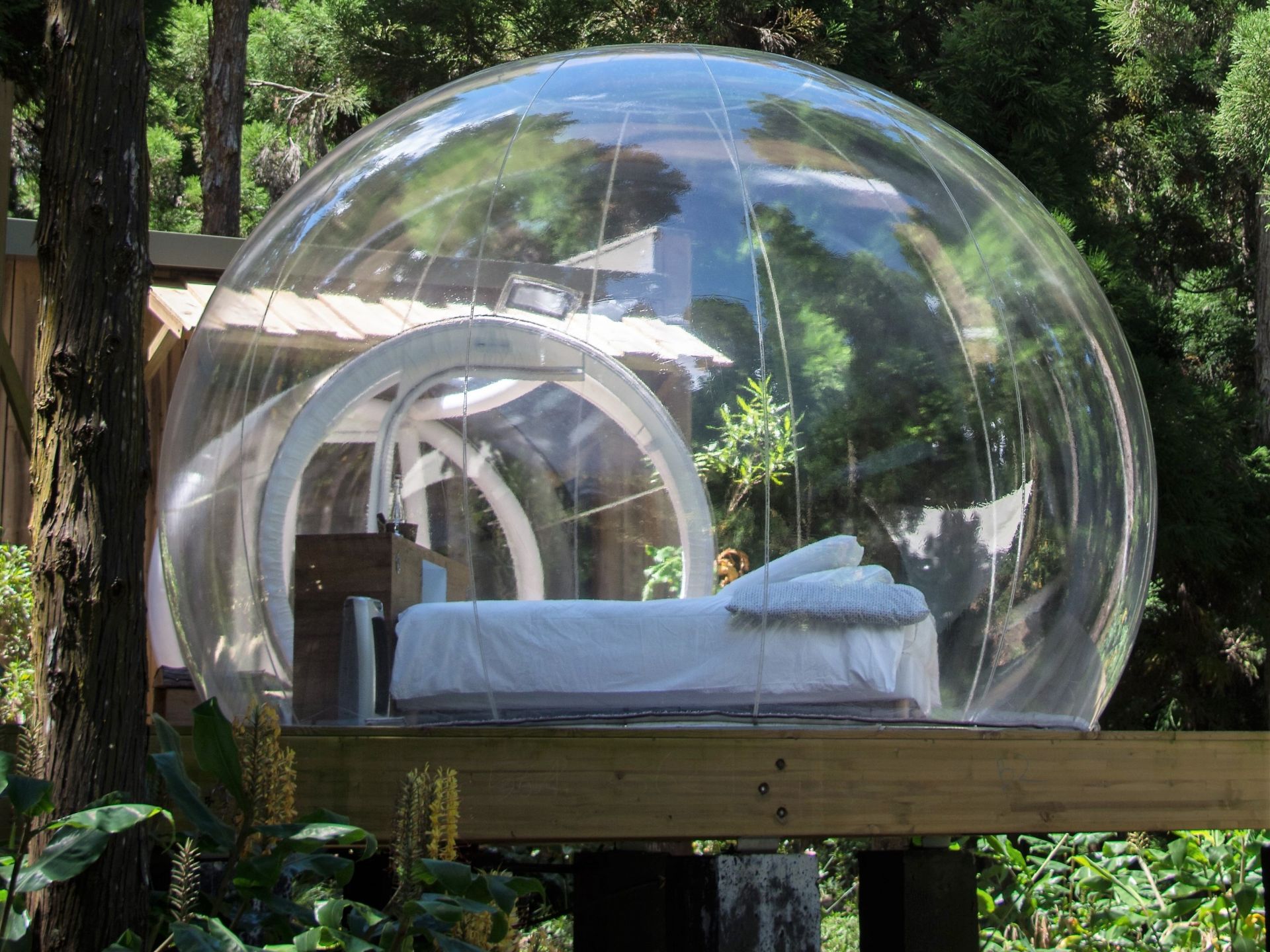 Voyage sur-mesure, Une bulle sous les étoiles
