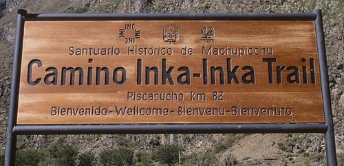 Le Trek du Chemin de l'Inca