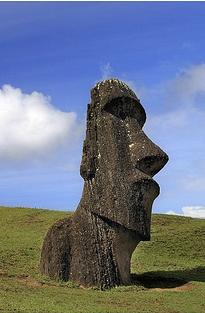 Les statues d'Île de Pâques