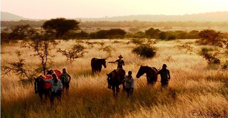 Randonnée à cheval en Tanzanie