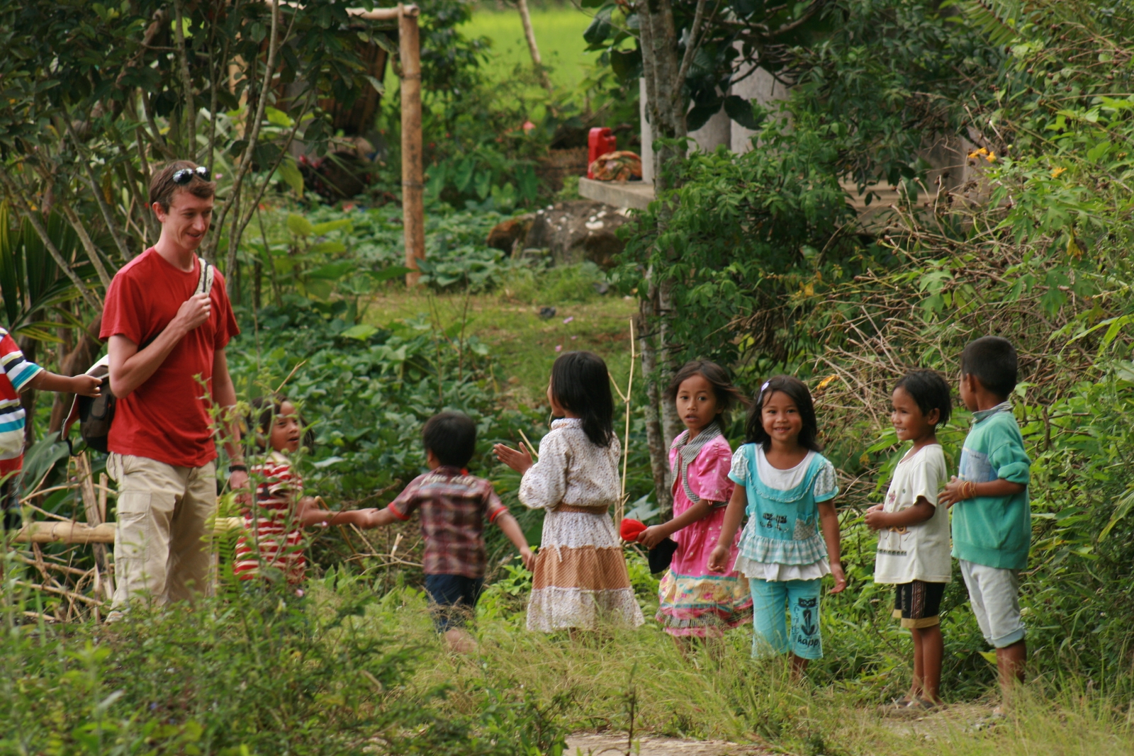 En famille à Bali
