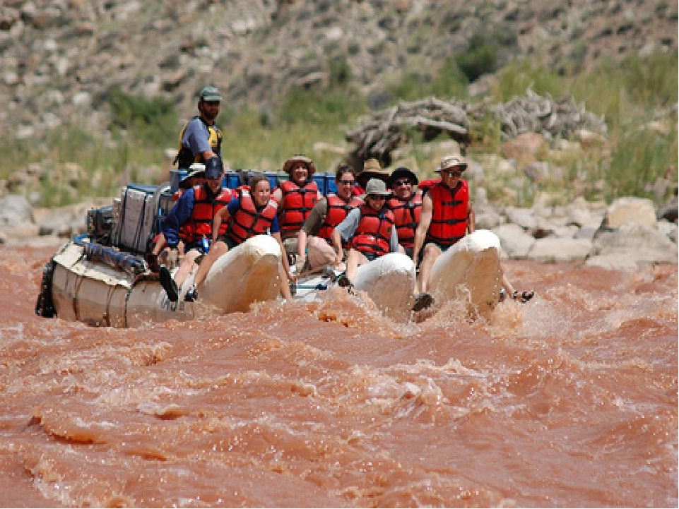 Extension Cataract Canyon raft et camping
