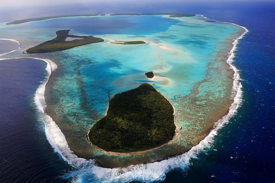 Combiné d'îles en Polynésie
