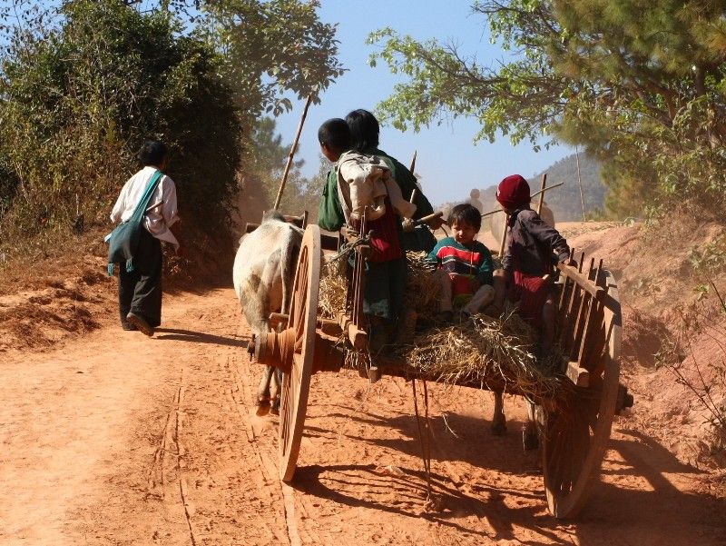 Trek en 3 jours pour relier Kalaw au Lac Inle