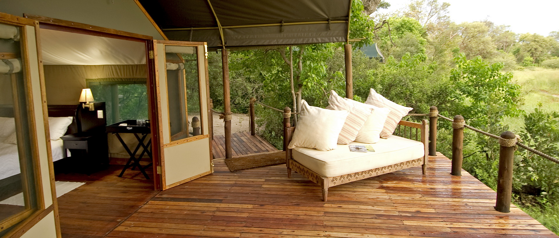 Voyage safari luxe Botswana et Chutes Victoria en lodges