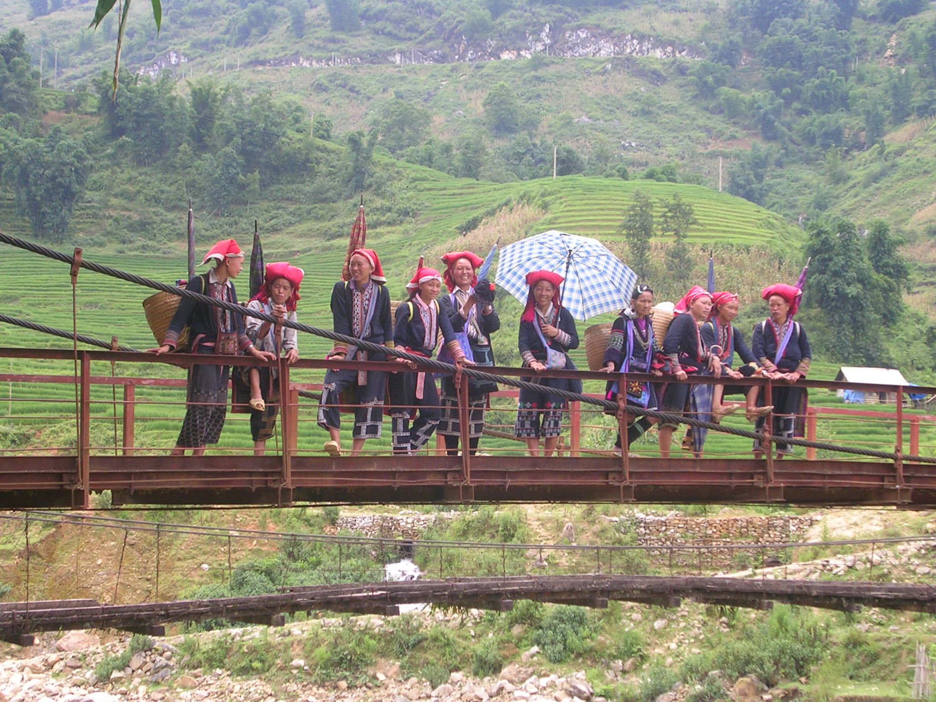 Dans les montagnes entre le Laos et le Vietnam