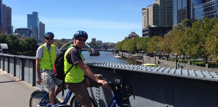 Découvrez Melbourne à vélo